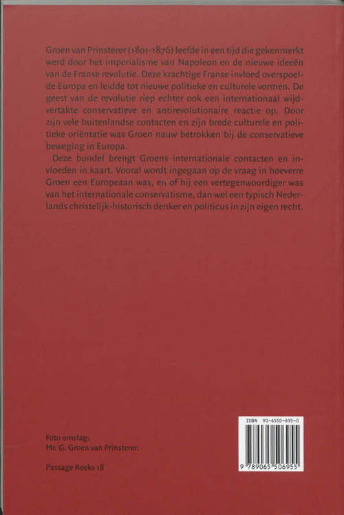 Groen van Prinsterer in Europese context