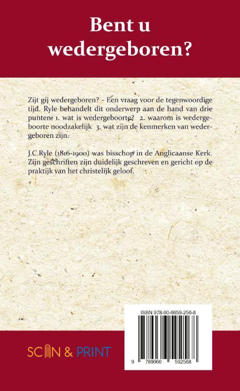 Bent u wedergeboren?