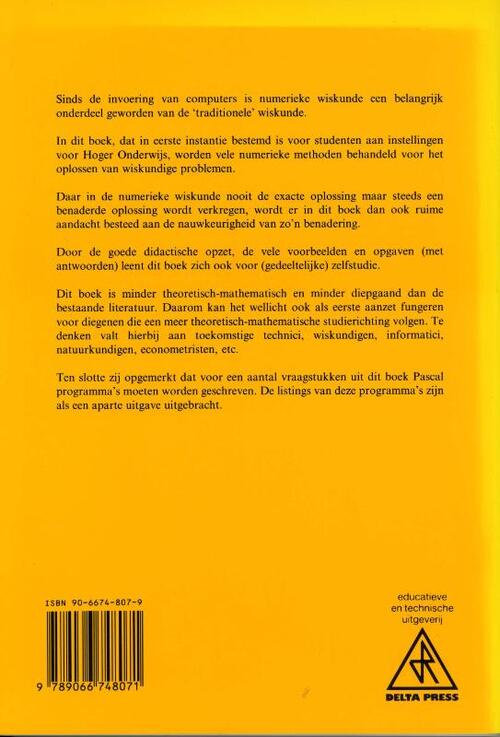 Numerieke methoden voor technici