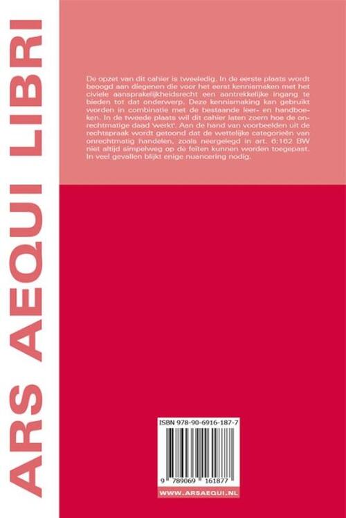 Hoe werkt de onrechtmatige daad?