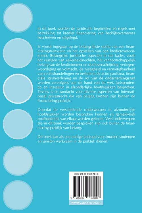 Kredietfinanciering van bedrijfsovernames