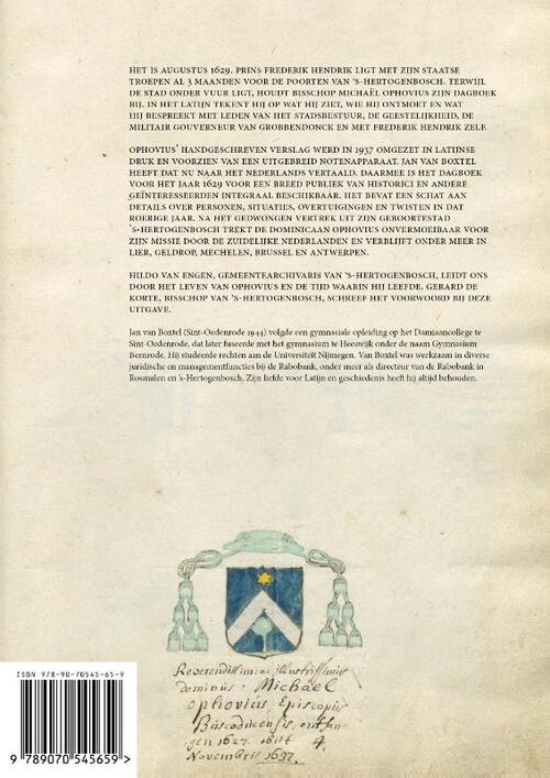 Michaël Ophovius, bisschop van ’s-Hertogenbosch