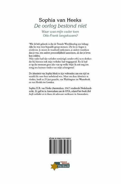 De oorlog bestond niet