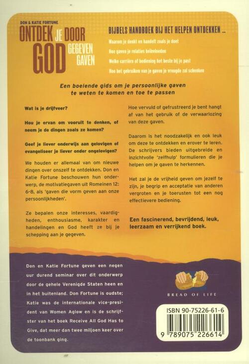 Ontdek je door God gegeven gaven