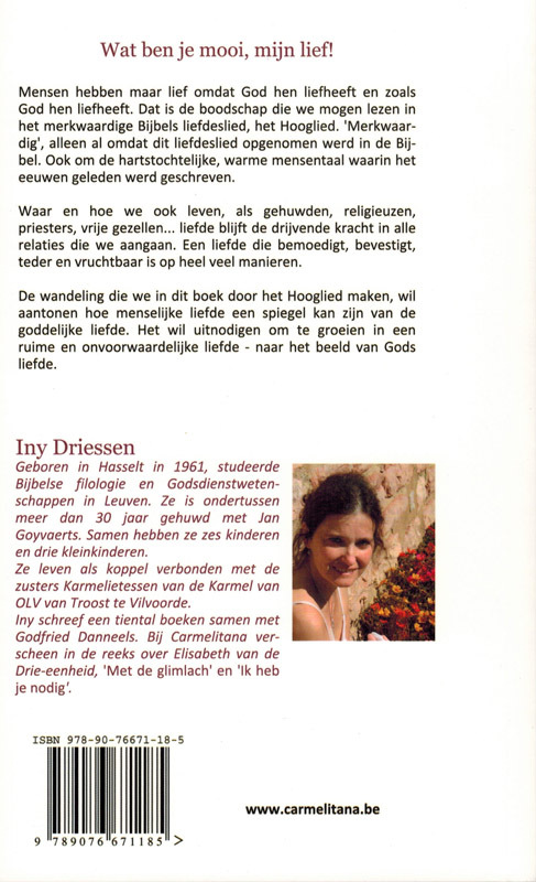 Wat ben je mooi mijn lief!