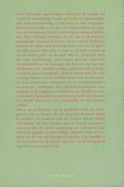De mysterien van herders en koningen in het licht van de antroposofie