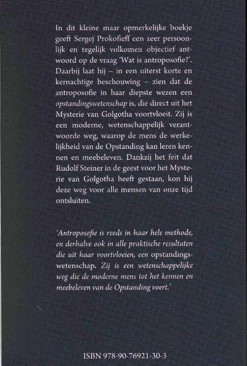 Wat is antroposofie?