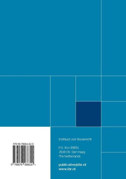 Uniform administrative conditions for the execution of works and technical installation works 2012