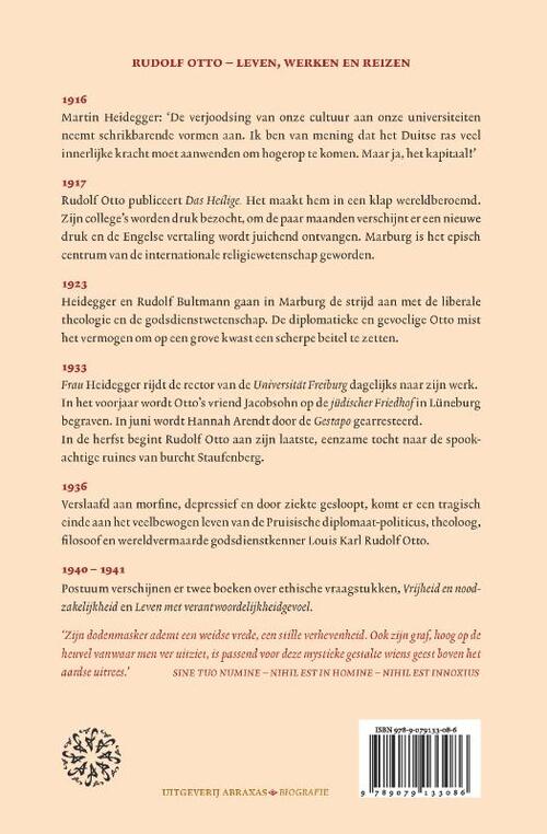 Rudolf Otto, biografie