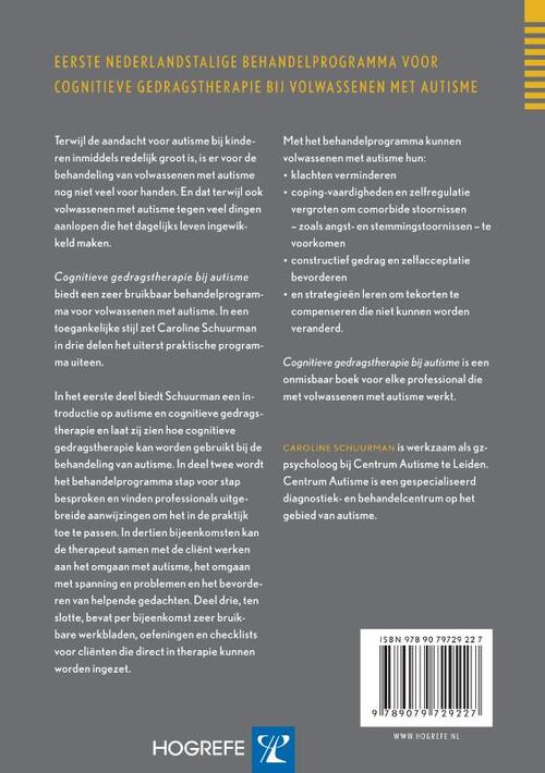 Cognitieve gedragstherapie bij autisme