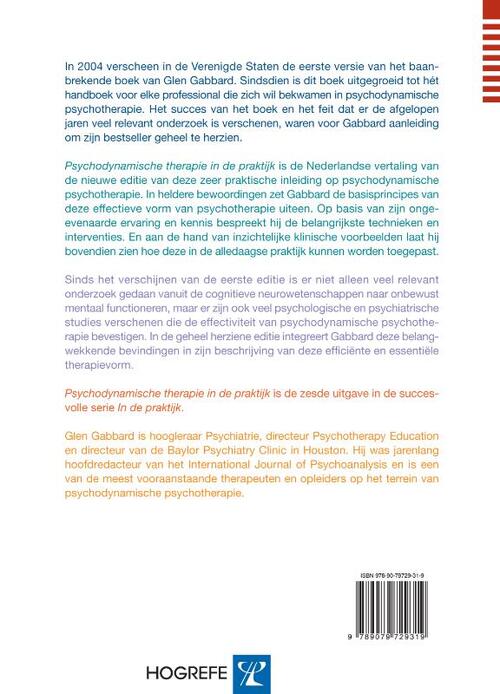 Psychodynamische therapie in de praktijk