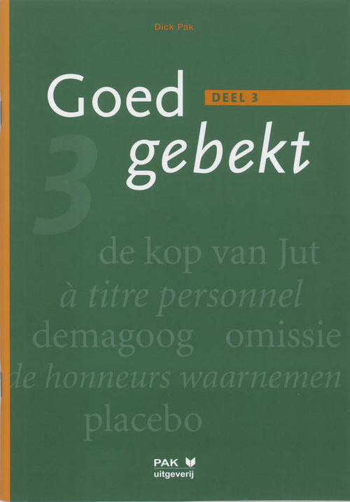 Goed gebekt