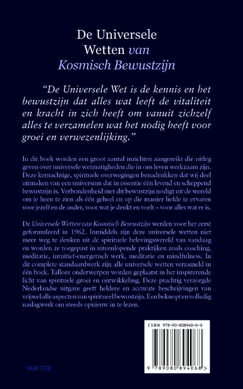 De universele wetten van kosmisch bewustzijn