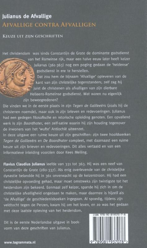 Julianus de Afvallige - Afvallige contra afvalligen