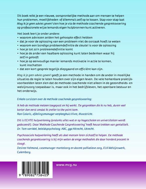 Mag ik je geen advies geven?