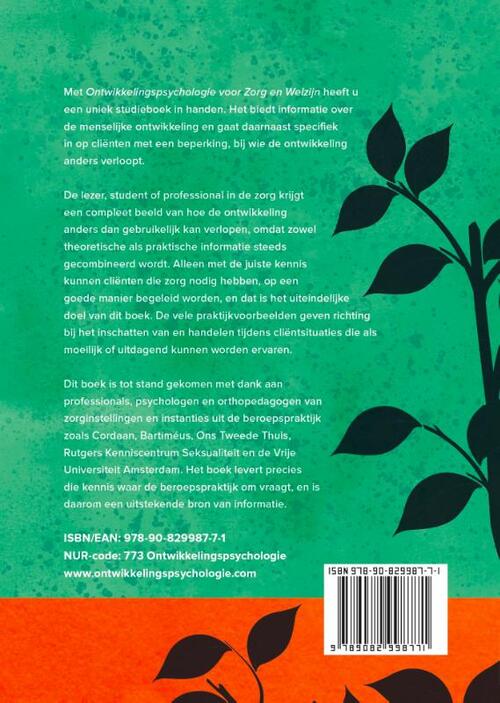 Ontwikkelingspsychologie voor Zorg en Welzijn