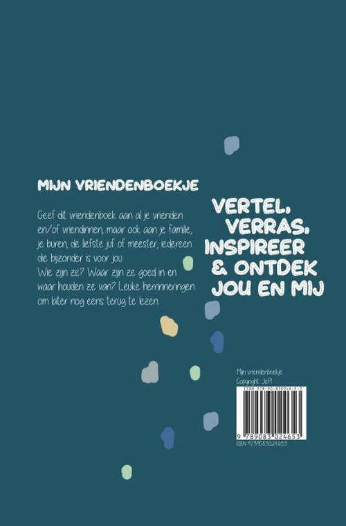 Vriendenboekje jongen