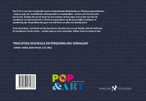 Pop & Art, 60 popmuzikanten over het kunstwerk van hun leven