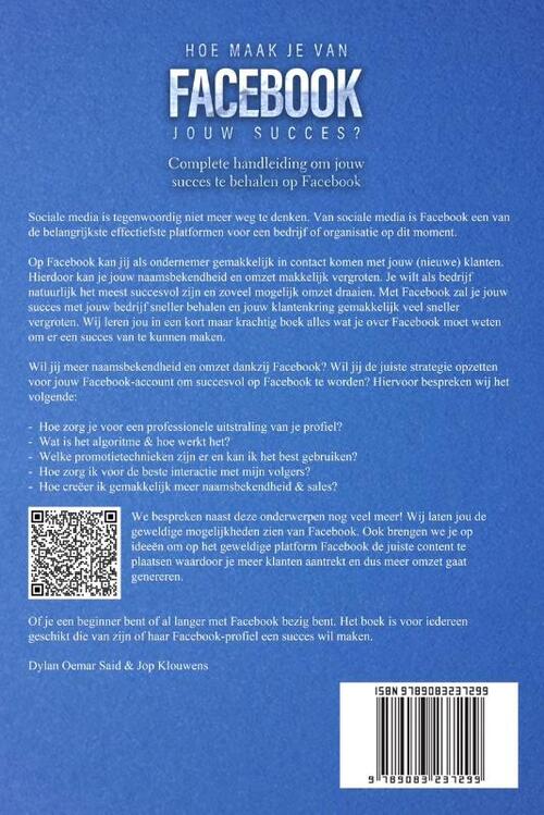 Hoe maak je van Facebook jouw succes?