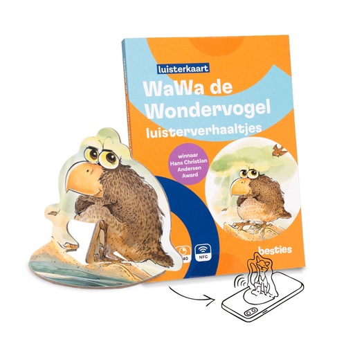 WaWa de Wondervogel Luisterverhaaltje incl. Bestie