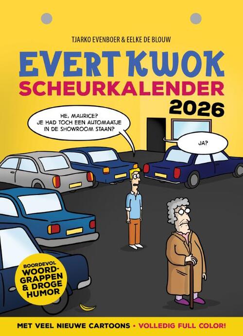 Evert Kwok Scheurkalender 2026