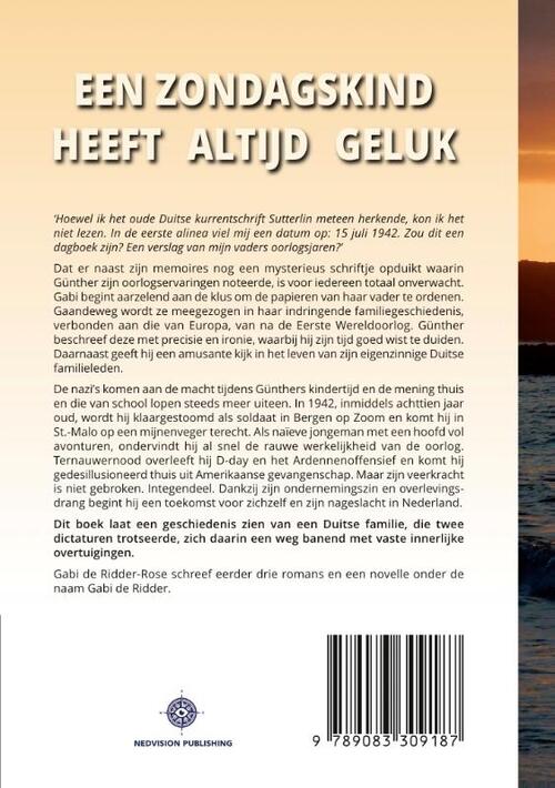 Een zondagskind heeft altijd geluk:, Gabi de Ridder-Rose | Boek ...