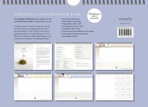 Essencio Familieplanner 2026
