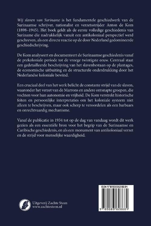 Wij slaven van Suriname