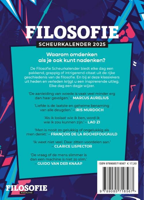 Filosofie Scheurkalender 2025