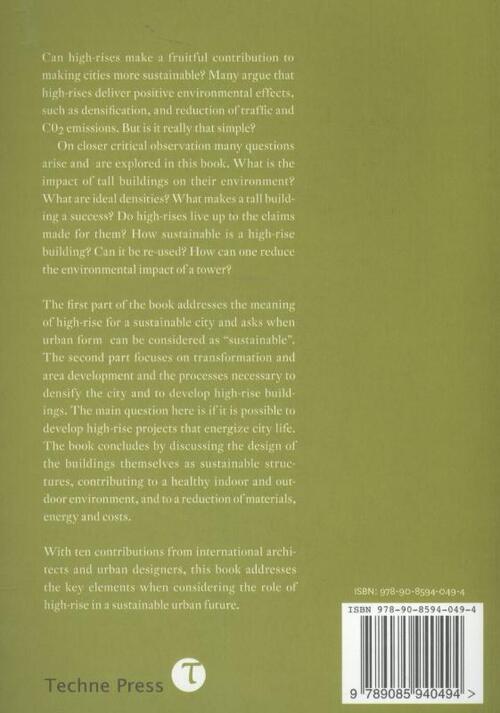 High-rise and the sustainable city