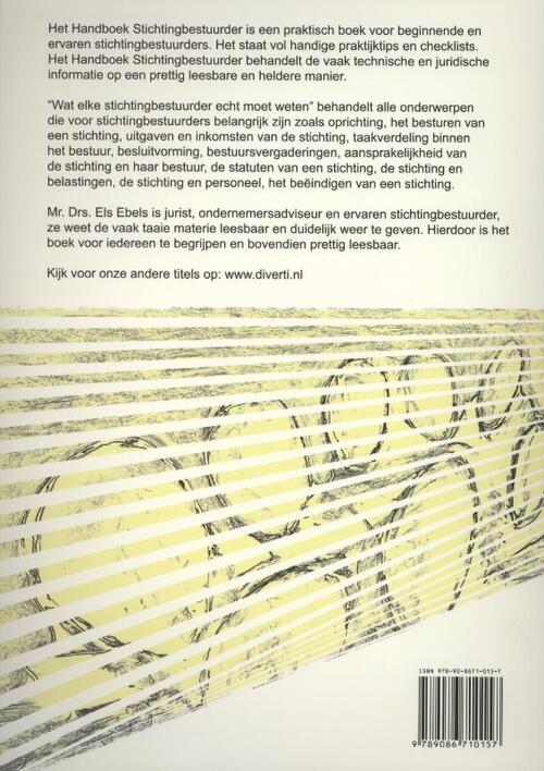 Handboek Stichting bestuurder