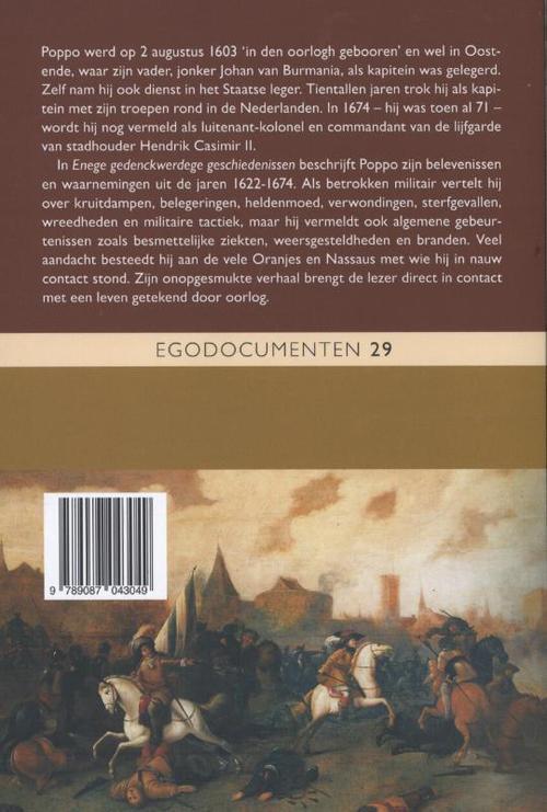 Enege gedenckwerdege geschiedenissen