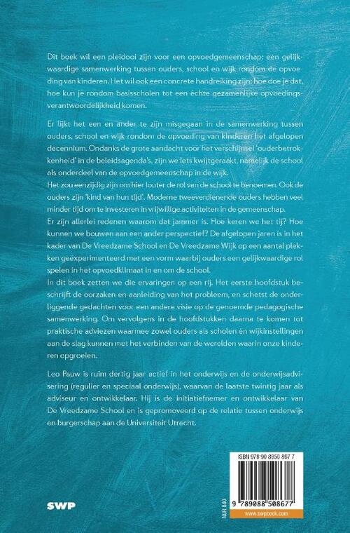 School, ouders en wijk: samen opvoeden