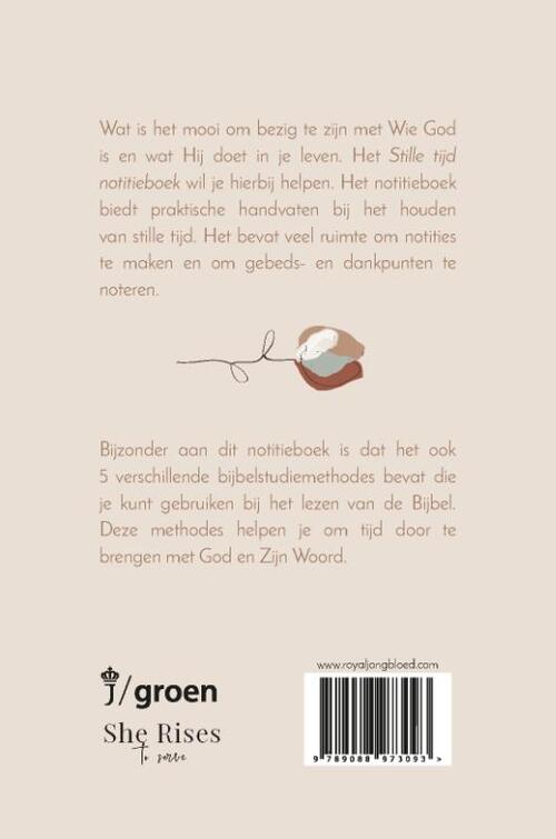 Stille tijd notitieboek