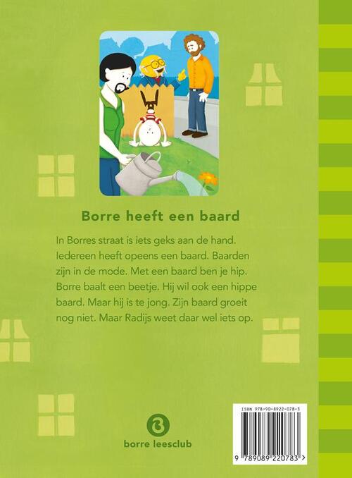 Borre heeft een baard