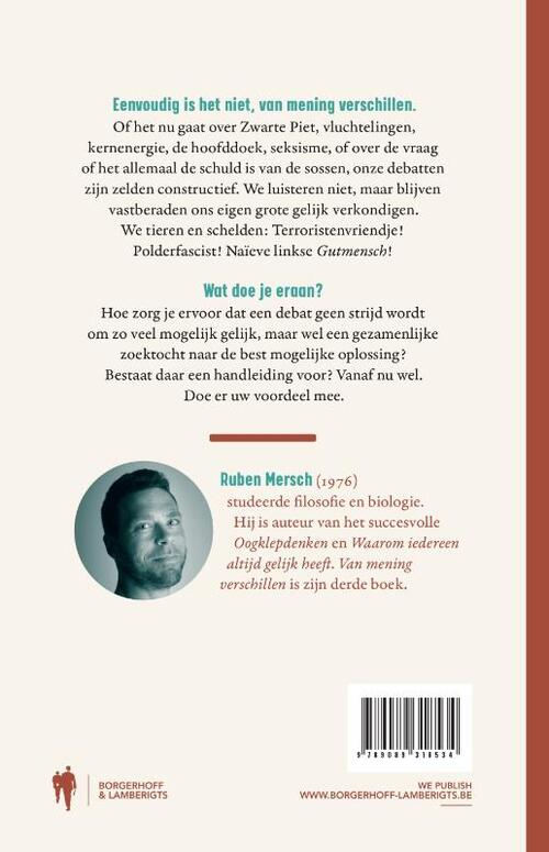 Van mening verschillen