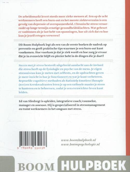 Succes met je stress - voorkom een burn-out