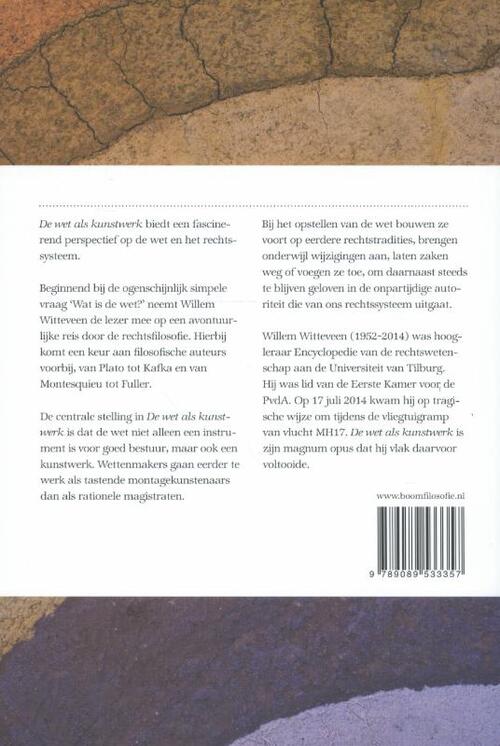 De wet als kunstwerk - een andere filosofie van het recht