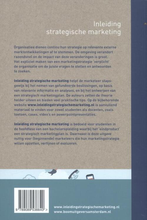 Inleiding strategische marketing