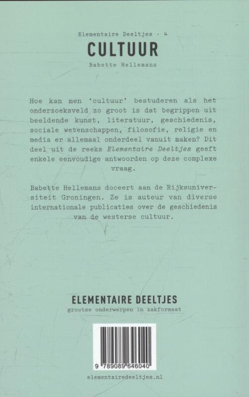 Elementaire Deeltjes Cultuur