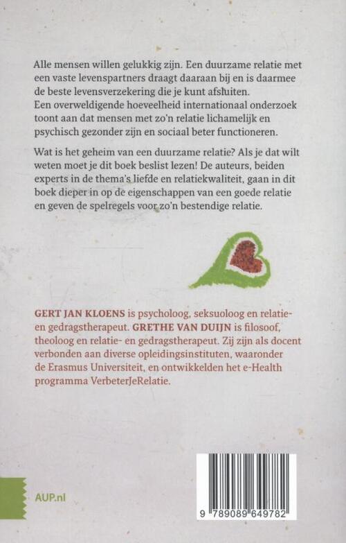 Het geheim van duurzame relaties