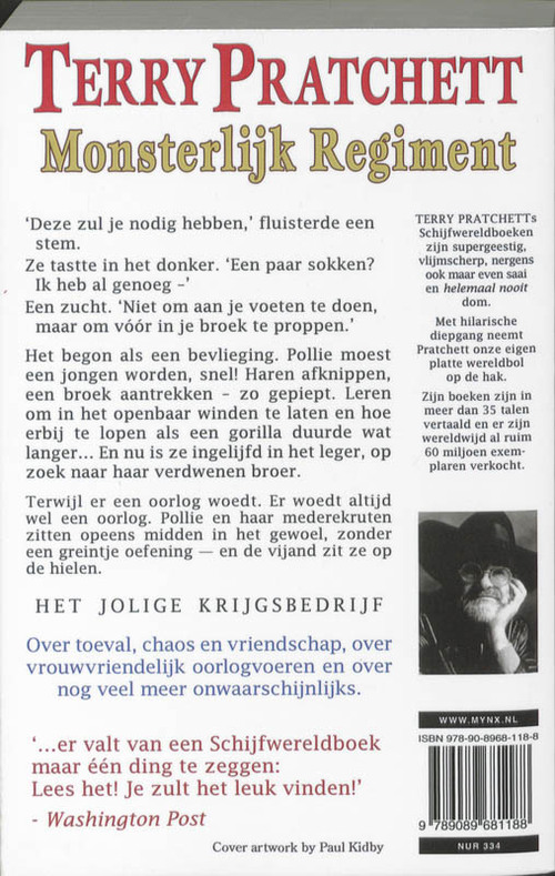 Schijfwereld 31 - Monsterlijk regiment