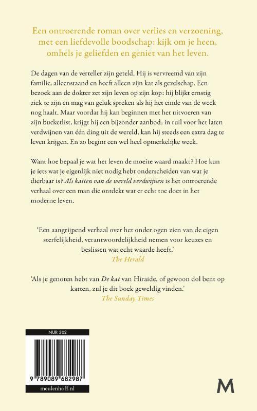 Als katten van de wereld verdwijnen