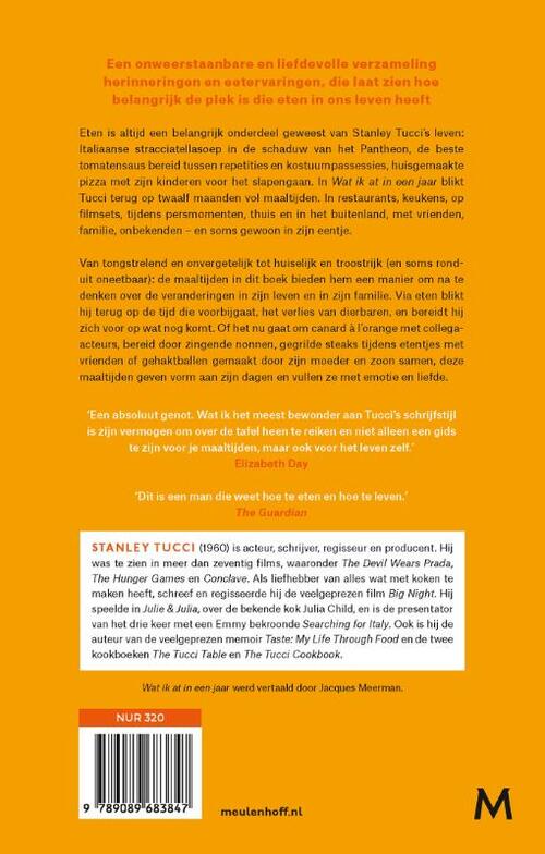 Wat ik at in een jaar