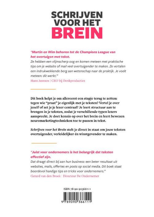 Schrijven voor het Brein