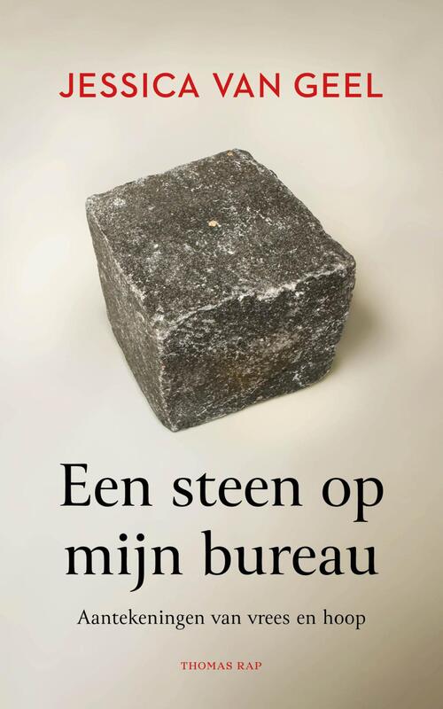 Een steen op mijn bureau