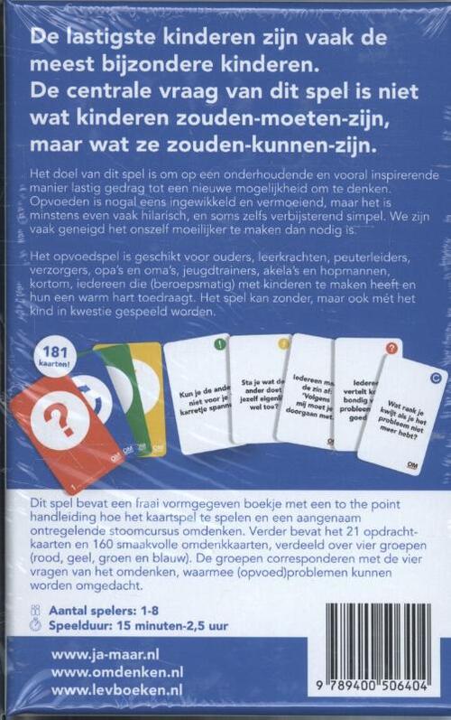 Omdenken - Opvoedspel