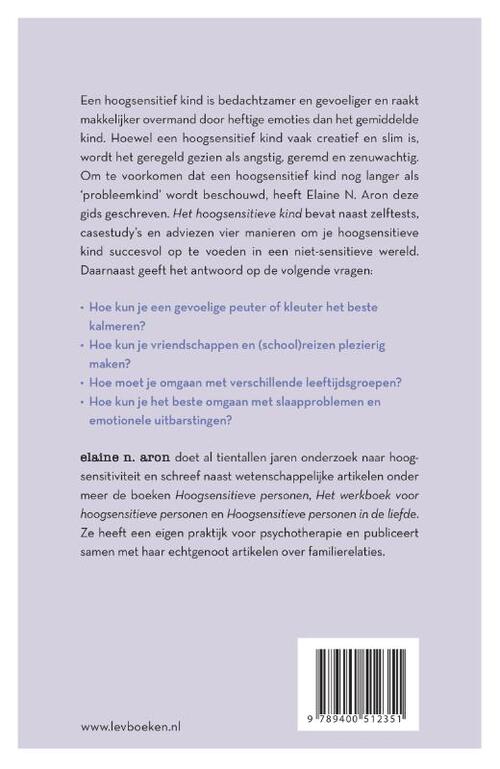 Het hoogsensitieve kind