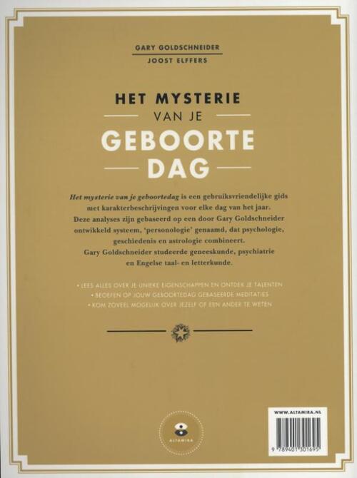 Het mysterie van je geboortedag