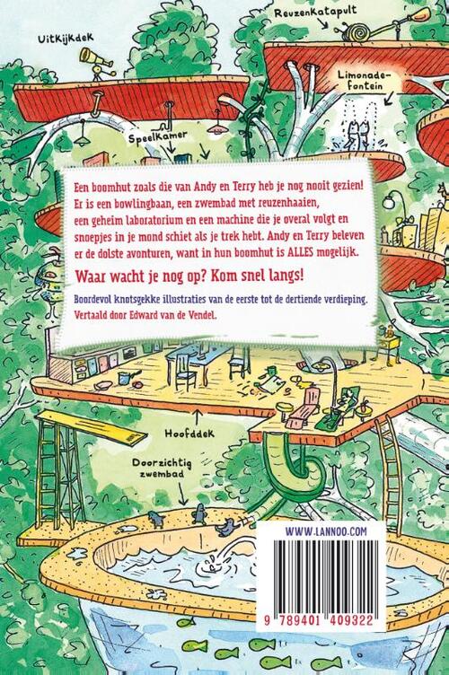 De waanzinnige boomhut 1 - De waanzinnige boomhut van 13 verdiepingen